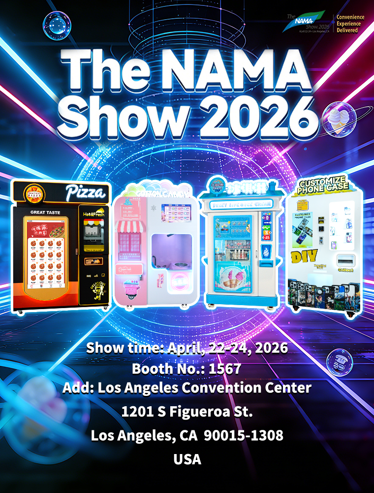 Innovative Vending Machines Redefining Retail at The NAMA Show 2026