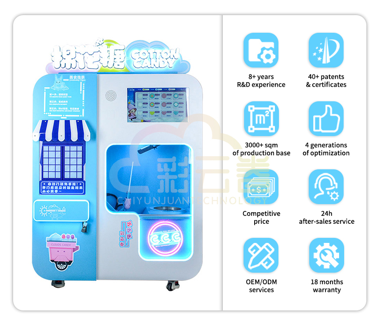Automatic Popcorn Vending Machine