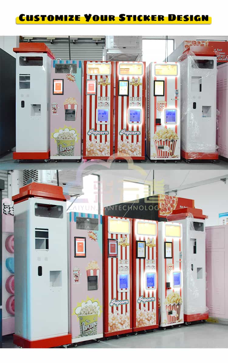 Automatic Popcorn Vending Machine