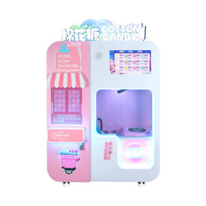 Cotton Candy Vending Machines-CT580mini Pink