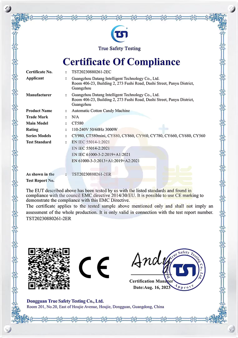 CYJ Certificate 18