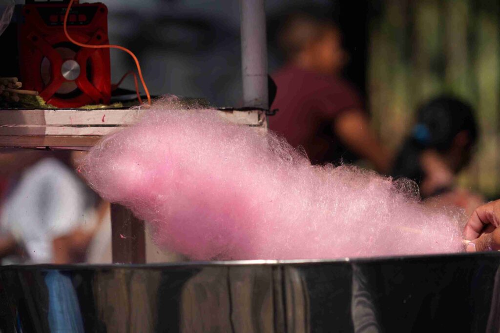 Cotton Candy Vending Machine