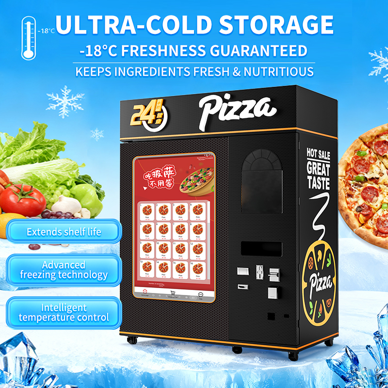 Frozen Pizza Vending Machines Europe