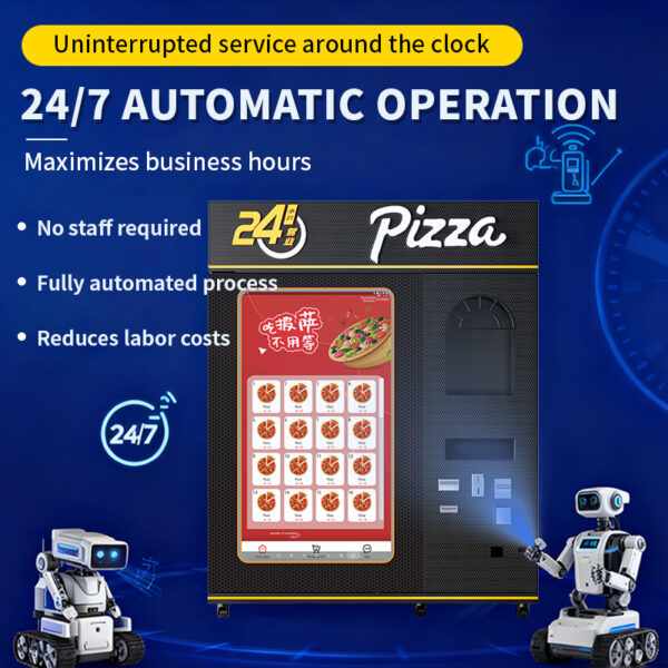 Frozen Pizza Vending Machines Europe