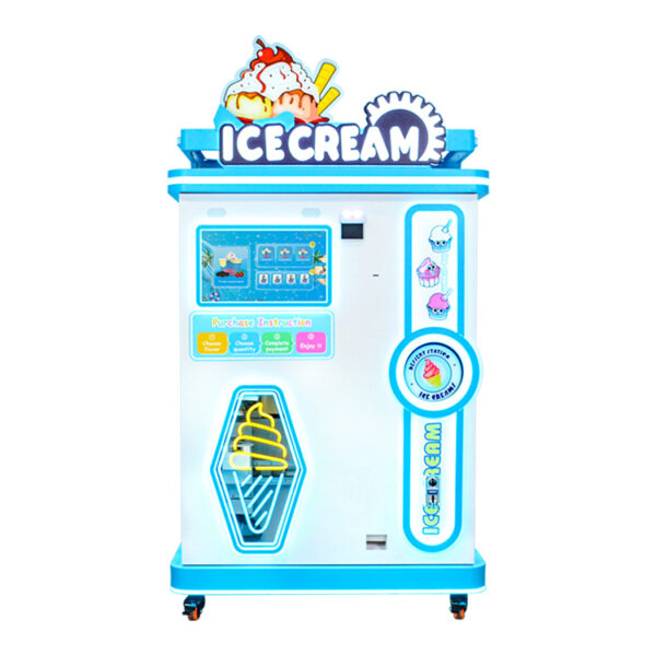 Ice cream robot vending machine