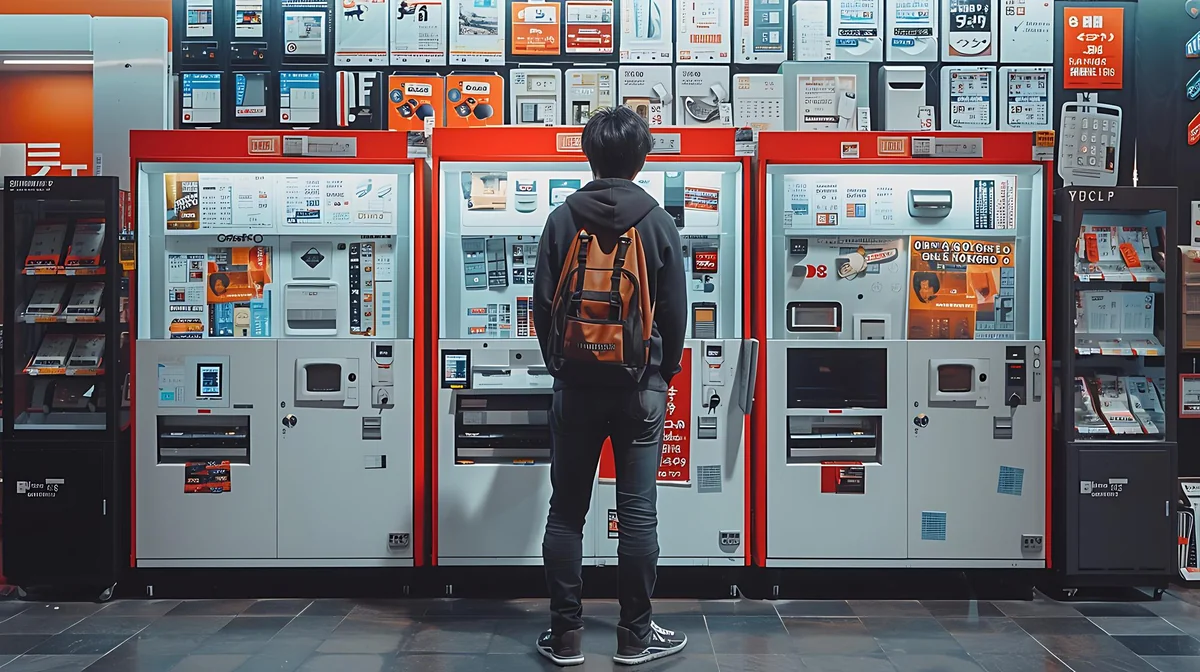 smart ice cream vending machine