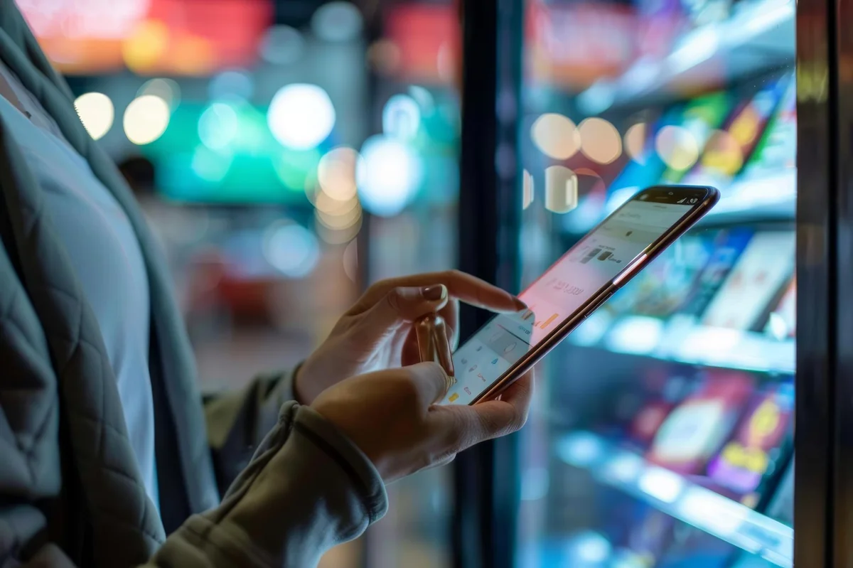 smart phone case vending machine